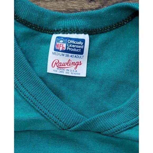 Vintage Rawlings Dan Marino #13 NFL Miami Dolphins T Shirt Ringer USA Made Sz M - Picture 3 of 7